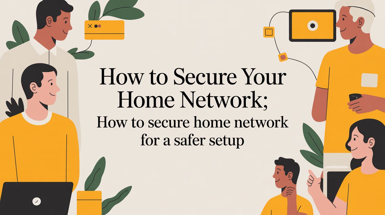 How to Secure Your Home Network: how to secure home network for a safer setup