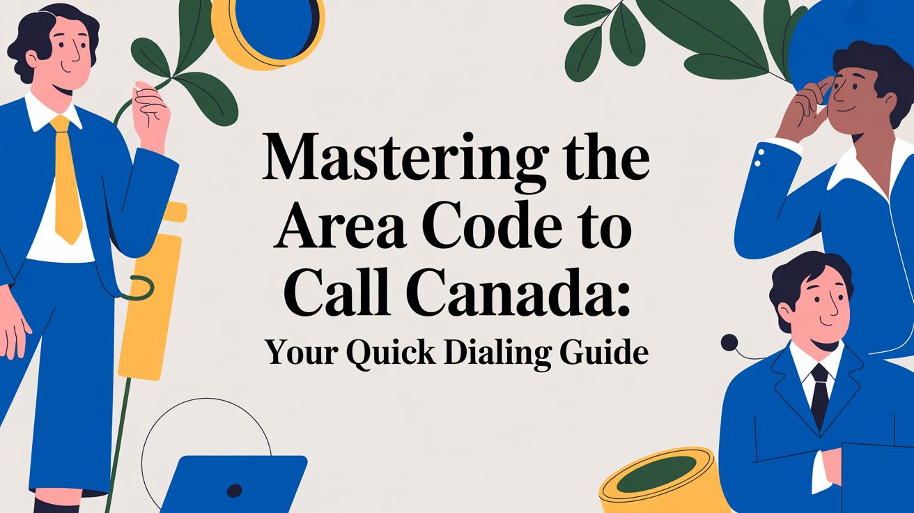 Mastering the area code to call canada: Your Quick Dialing Guide