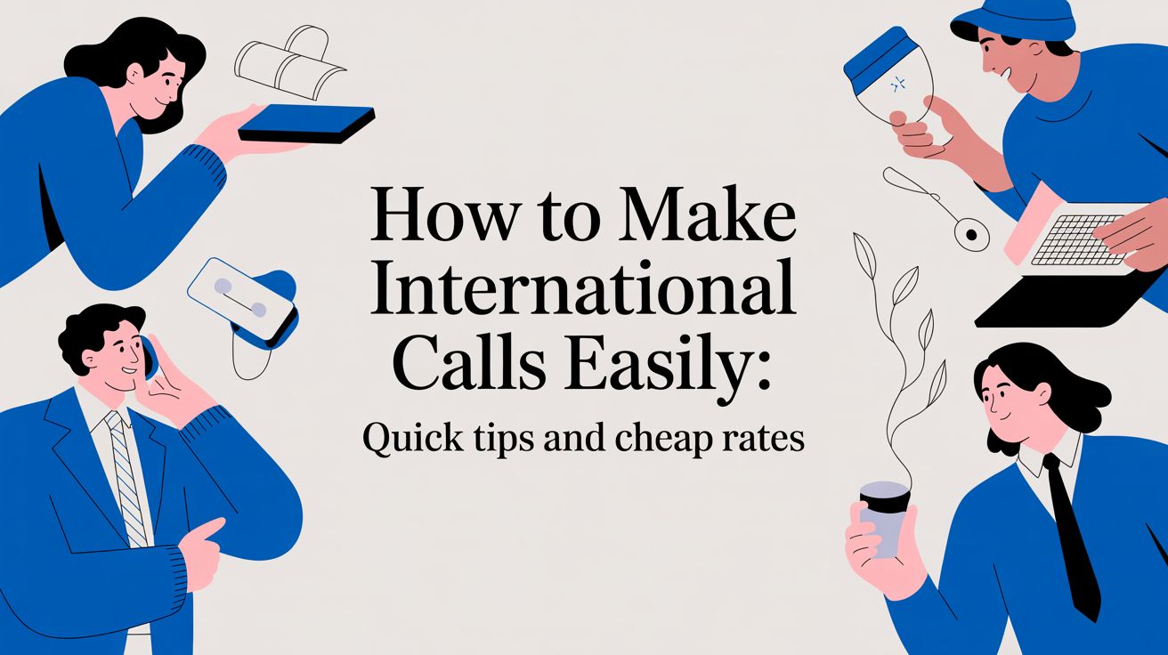 How to Make International Calls Easily: Quick Tips and Cheap Rates