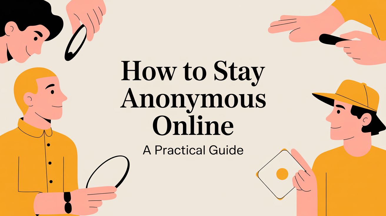 Comment rester anonyme en ligne — Guide pratique