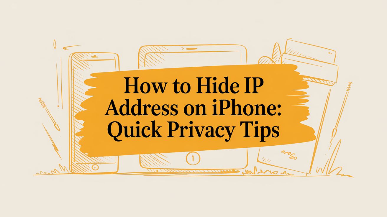 How to Hide Your IP Address on an iPhone (The Easy Way)