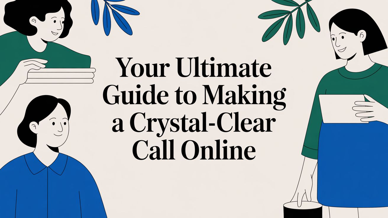 Ihr ultimativer Leitfaden für kristallklare Online-Anrufe