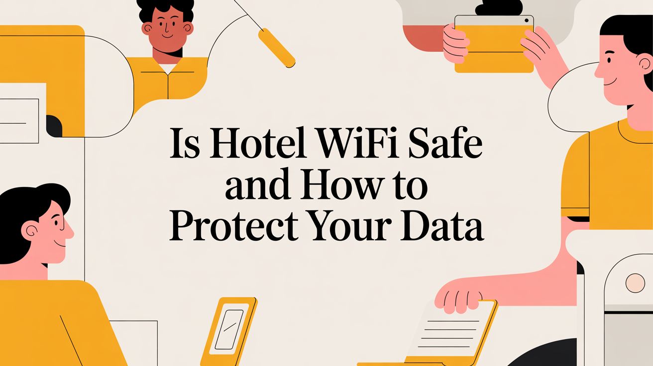 هل شبكة WiFi في الفندق آمنة وكيف تحمي بياناتك