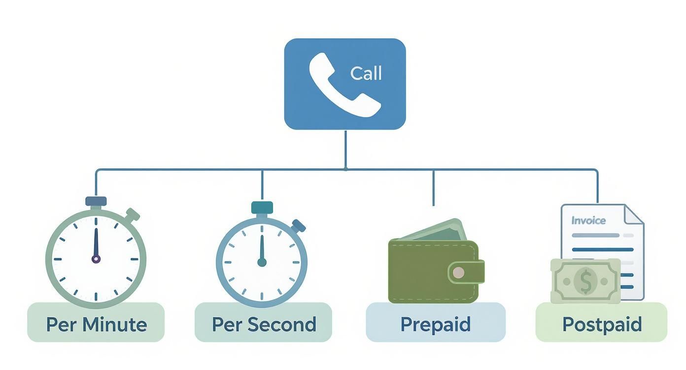 Infographic about international calls pay as you go