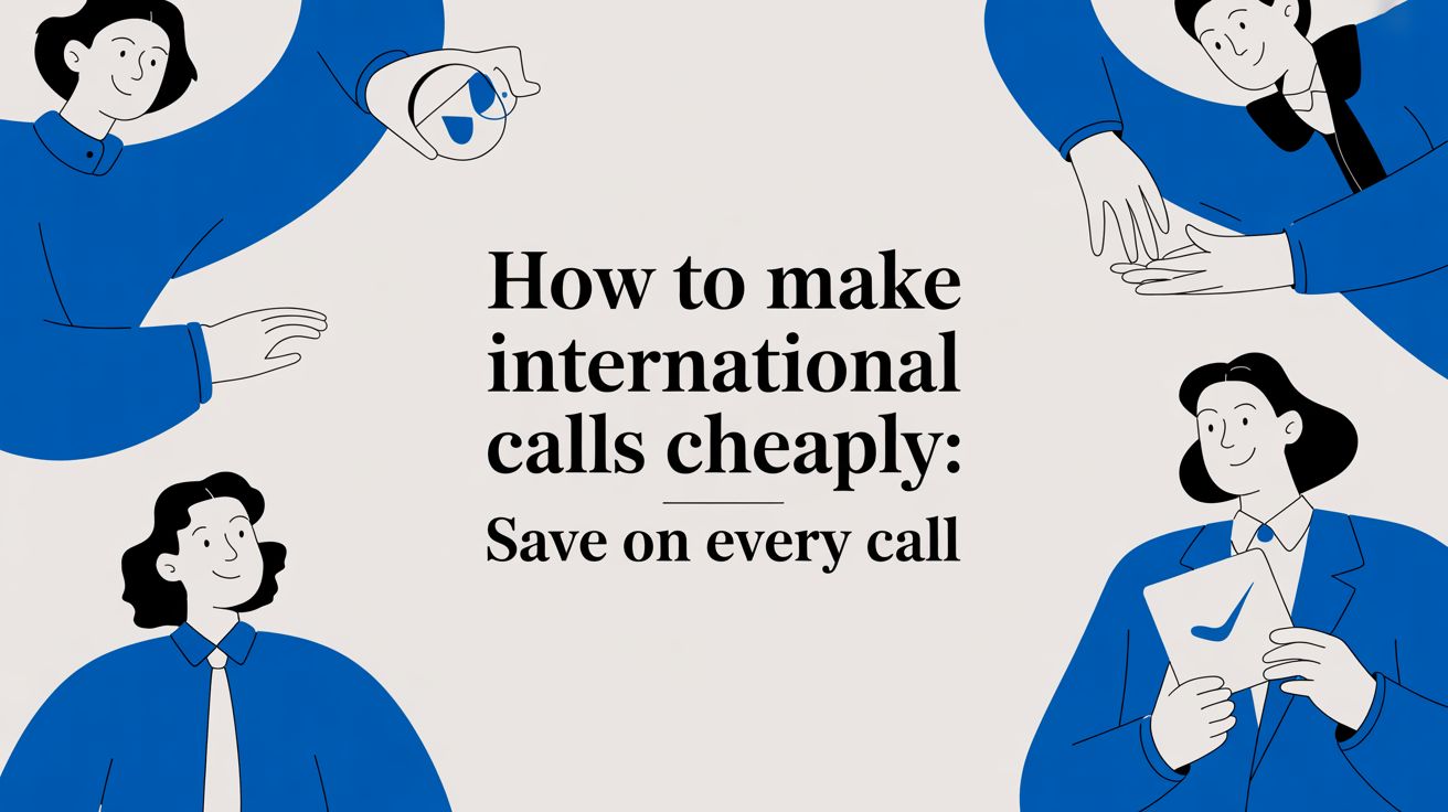 Comment passer des appels internationaux pas chers : économisez sur chaque appel