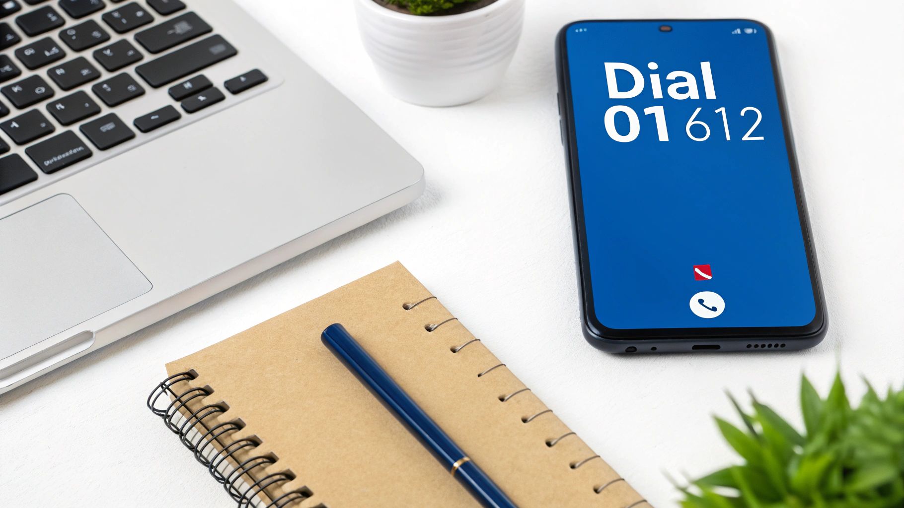 شخص يدخل رقم دولي على هاتفه الذكي وخلفه خريطة أستراليا