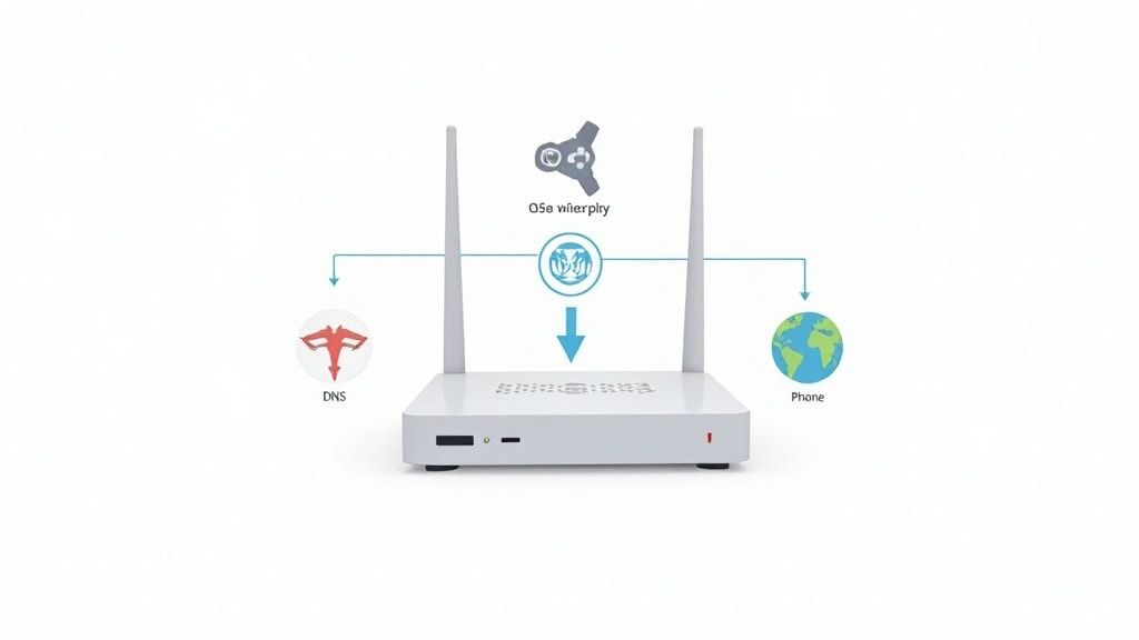 Router Configuration Screen