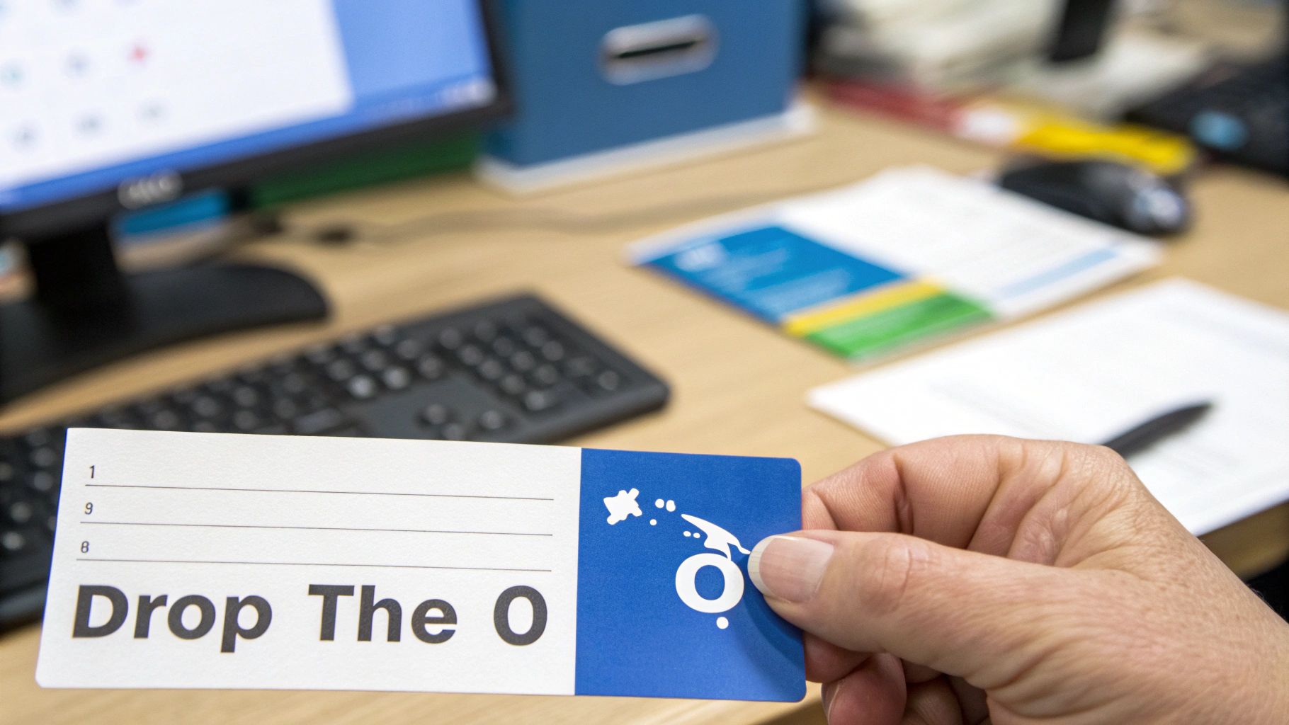 لقطة مقربة ليد شخص تمسك هاتفًا ذكيًا وتظهر شاشة بها علم أستراليا