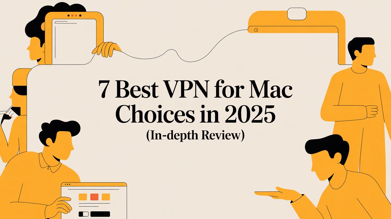 7 Best VPN for Mac Choices in 2025 (In-Depth Review)