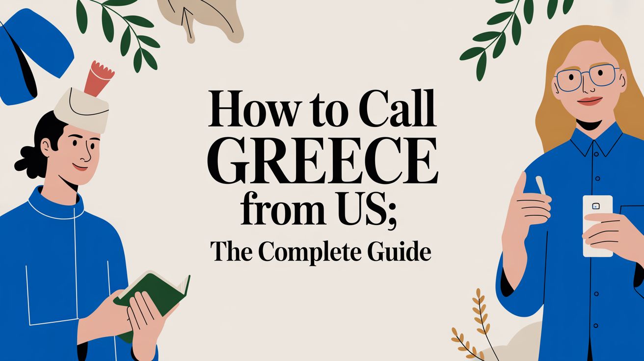 米国からギリシャにかける方法：完全ガイド