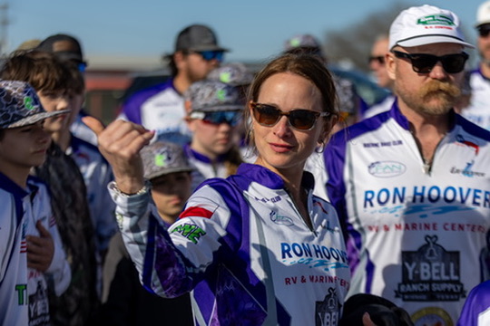Boerne Bass Club student anglers at a 2026 season tournament