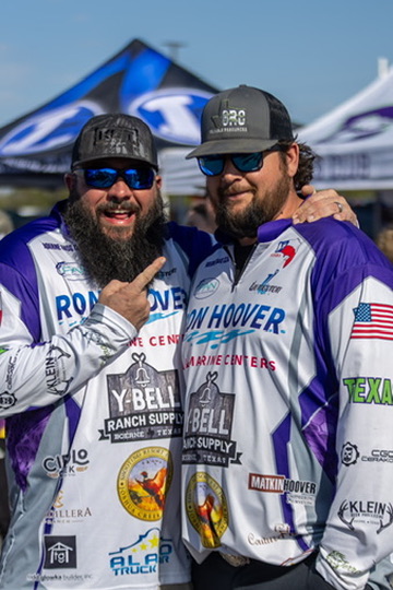 Boerne Bass Club student anglers at a 2026 season tournament