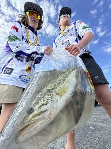 Boerne Bass Club student anglers at a 2026 season tournament