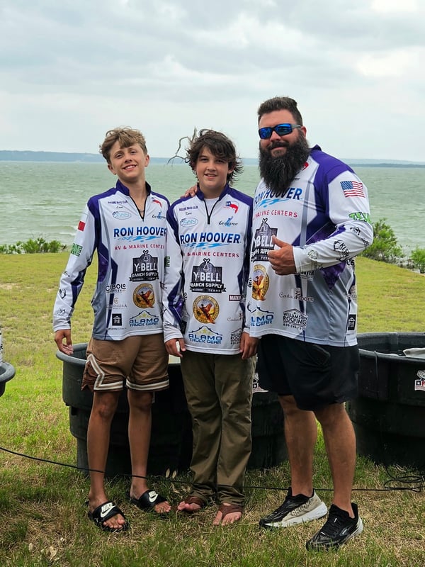 Participants of the Faith Angler Network 2026 Championship posing for a photo