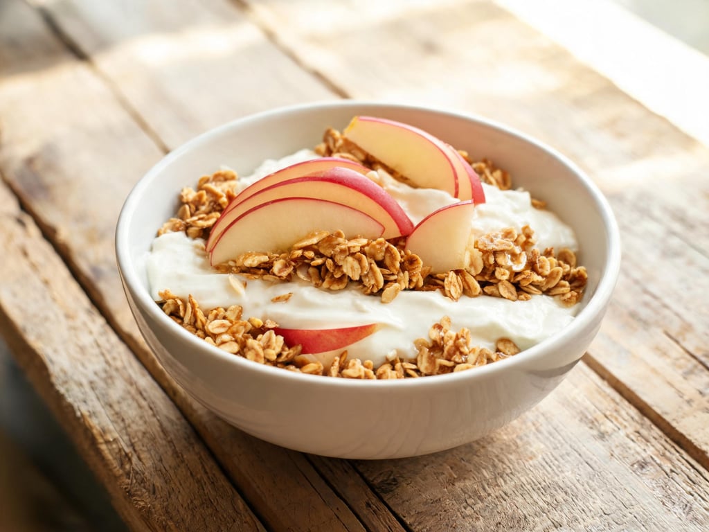 Honey Oat Banana-Free Skyr Breakfast Bowls