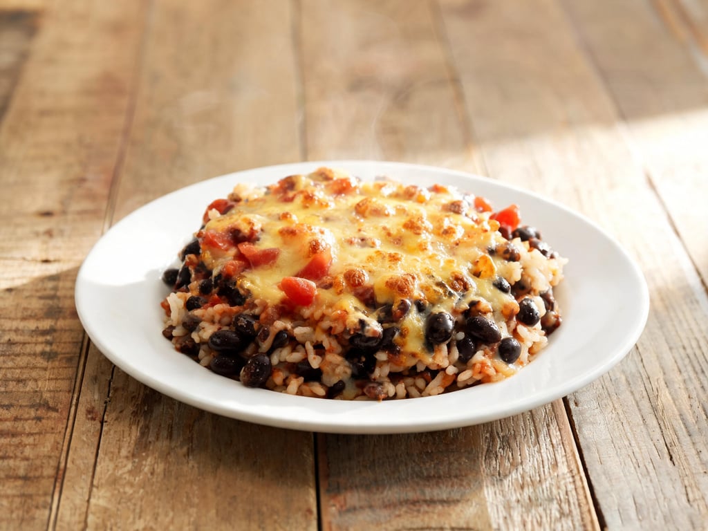 Cheesy Black Bean & Rice Bake