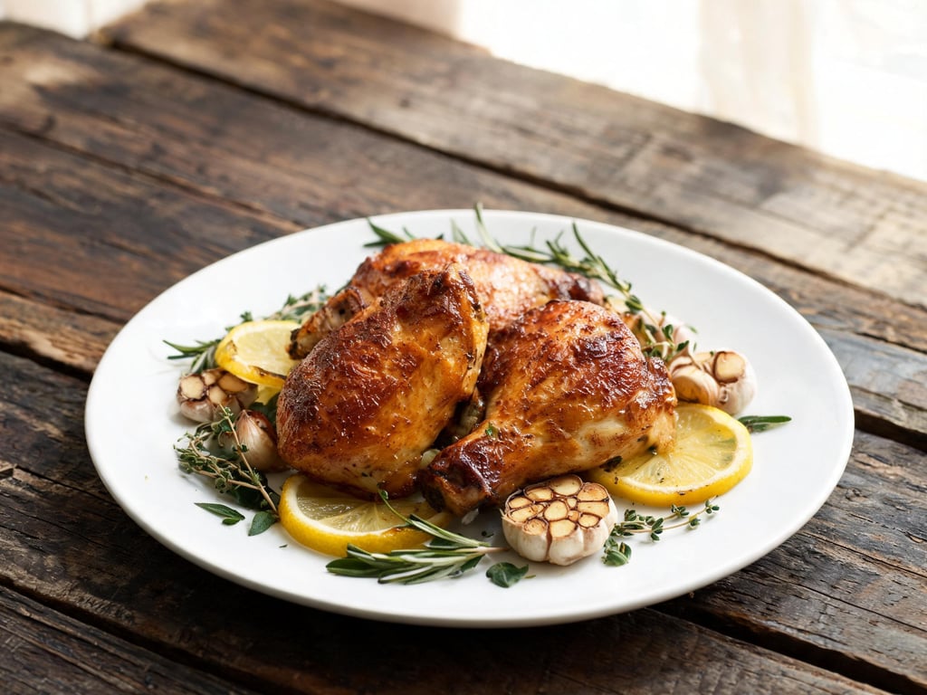 One-Pan Herb Roasted Chicken Thighs