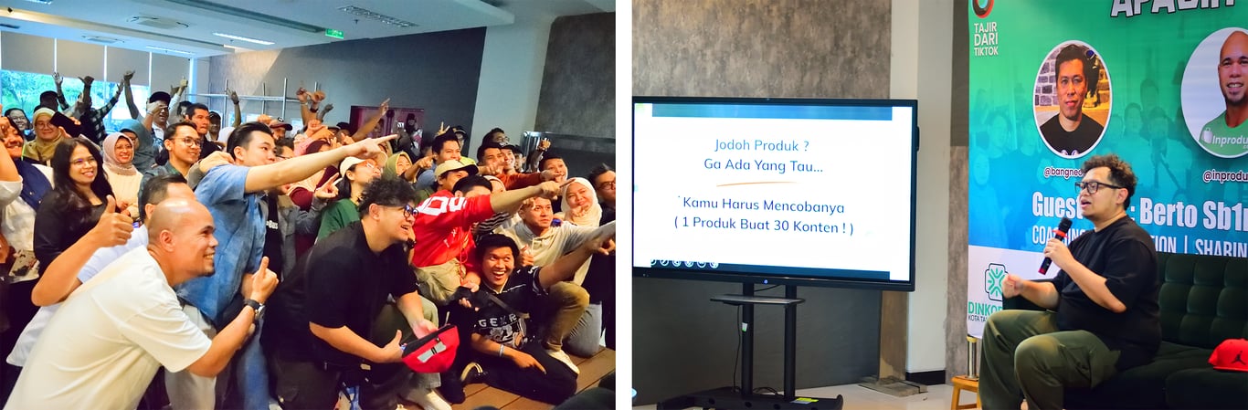Setiap produk ada jodohnya dan setiap jodoh ada produknya. Temukan segera jodohmu! - Berto Saksono Jati -