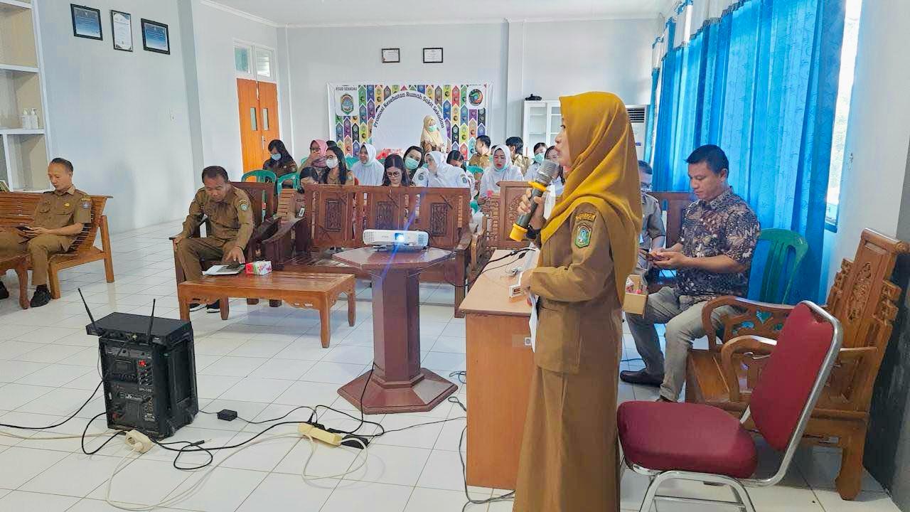 Sosialisasi dengan perwakilan dari setiap unit di RSUD Sekadau