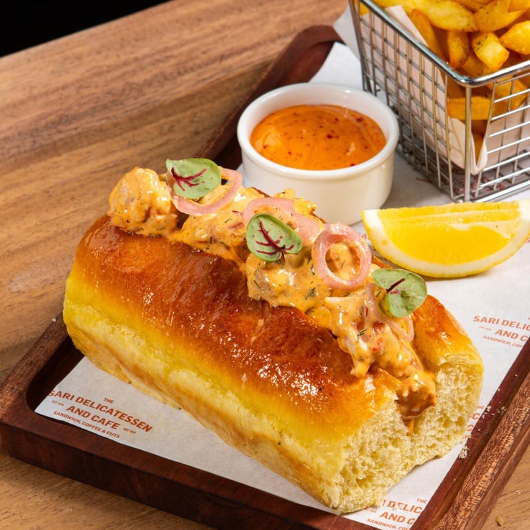 Lobster and Prawn Roll, Sari Delicatessen and Cafe