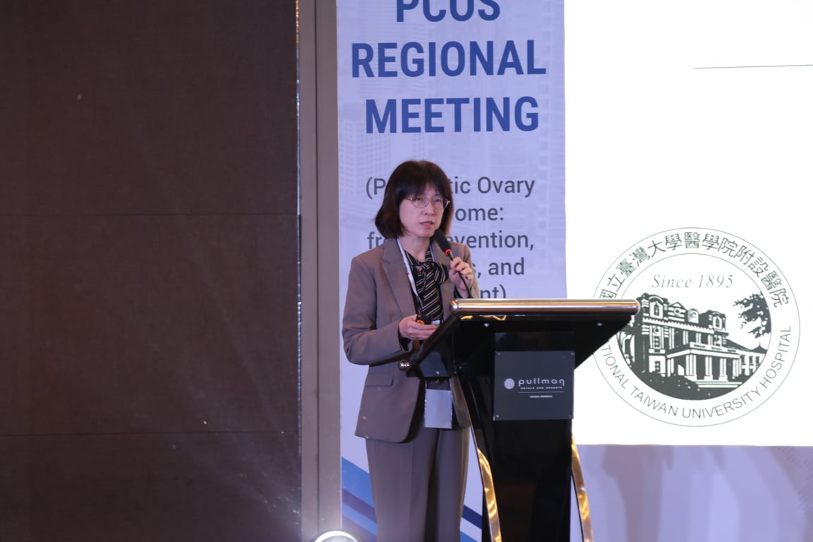 Prof. Mei-Jou Chen dari Taiwan, Profesor Departemen Obstetri dan Ginekologi National Taiwan University dan Livia Shangyu Wan Chair Professor