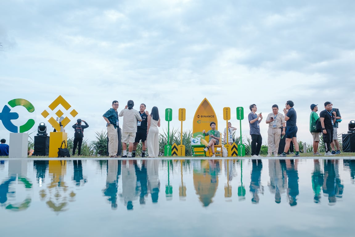 Tokocrypto x Binance Beach House Coinfest Asia 2025. Sumber: Tokocrypto.