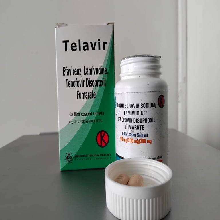 ARV jenis TLE dan TLD yang digunakan di Indonesia
