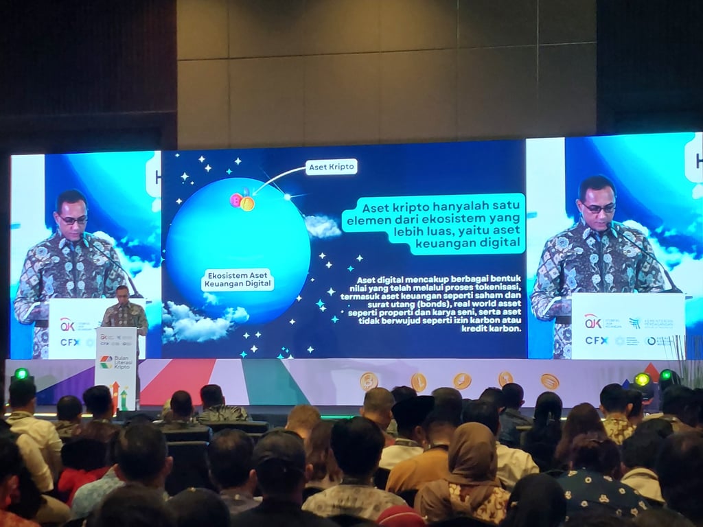 Kepala Eksekutif Pengawas Inovasi Teknologi Sektor Keuangan, Aset Keuangan Digital, dan Aset Kripto Otoritas Jasa Keuangan (OJK), Hasan Fawzi, Sumber: Tokocrypto.
