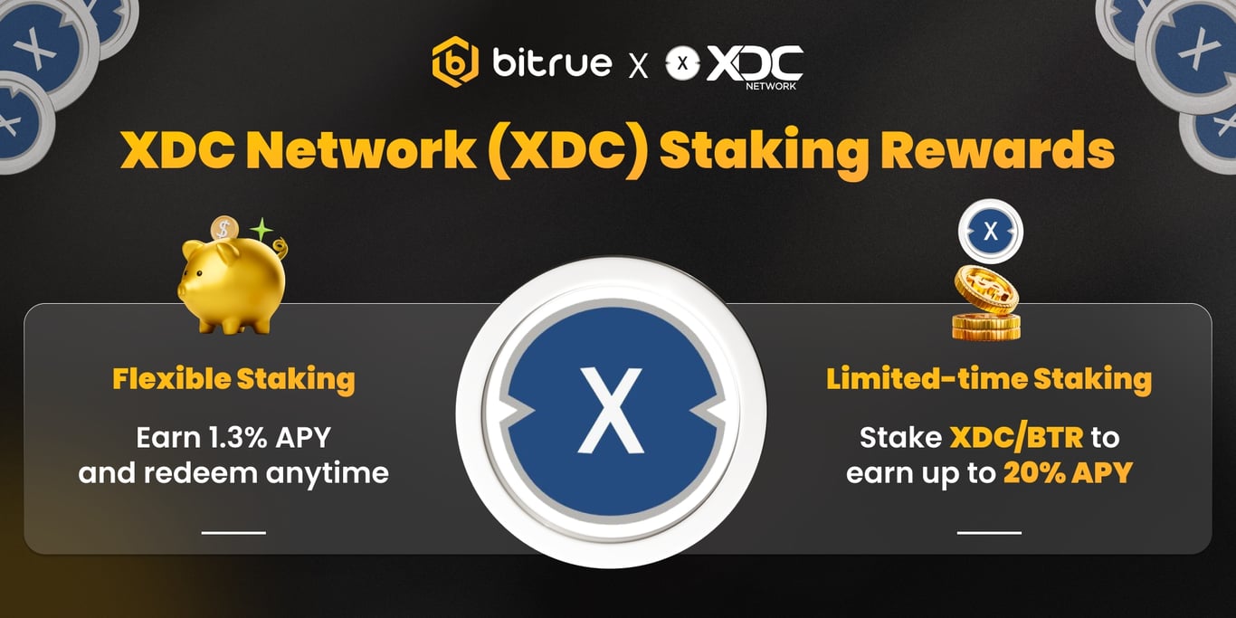XDC power piggy on Bitrue