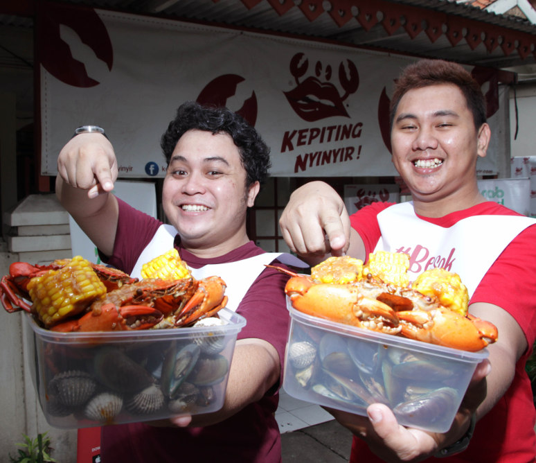 Bisnis Kepiting Nyinyir Gilang Margi