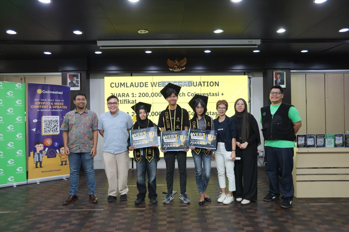 Web3 University Tour 2025 pada 29 April 2025 di Universitas Gadjah Mada (UGM), Yogyakarta. Sumber: Tokocrypto.