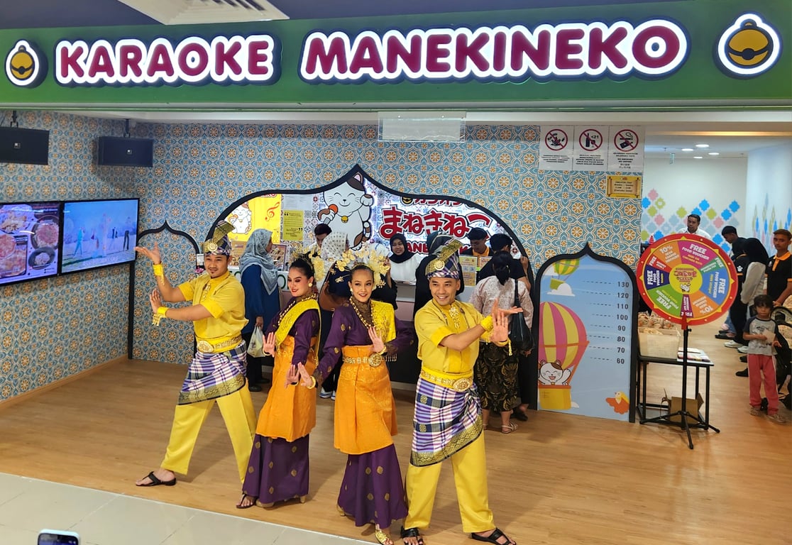 Traditional local dance performance 