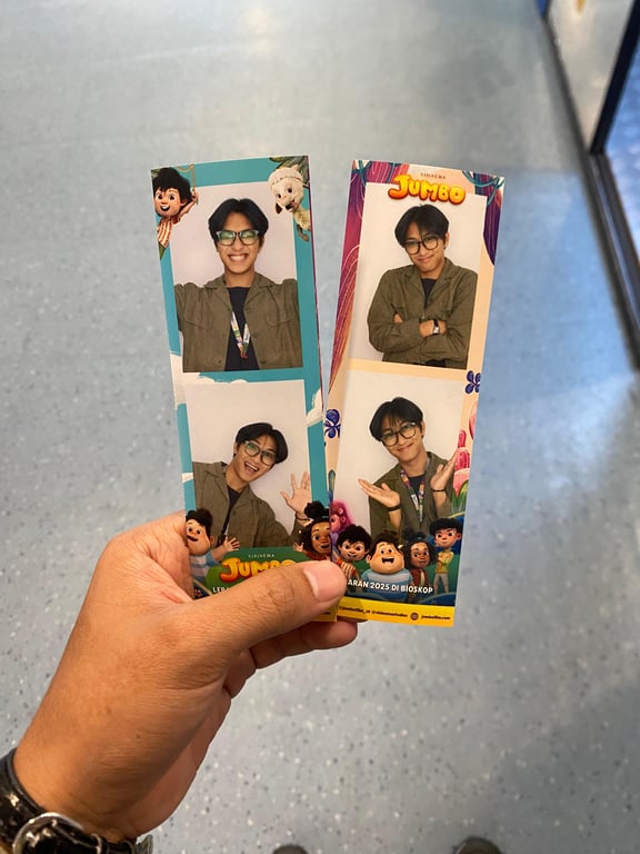 <i>Frame photobox Photomatics x Jumbo (Dokumen Photomatics)</i>