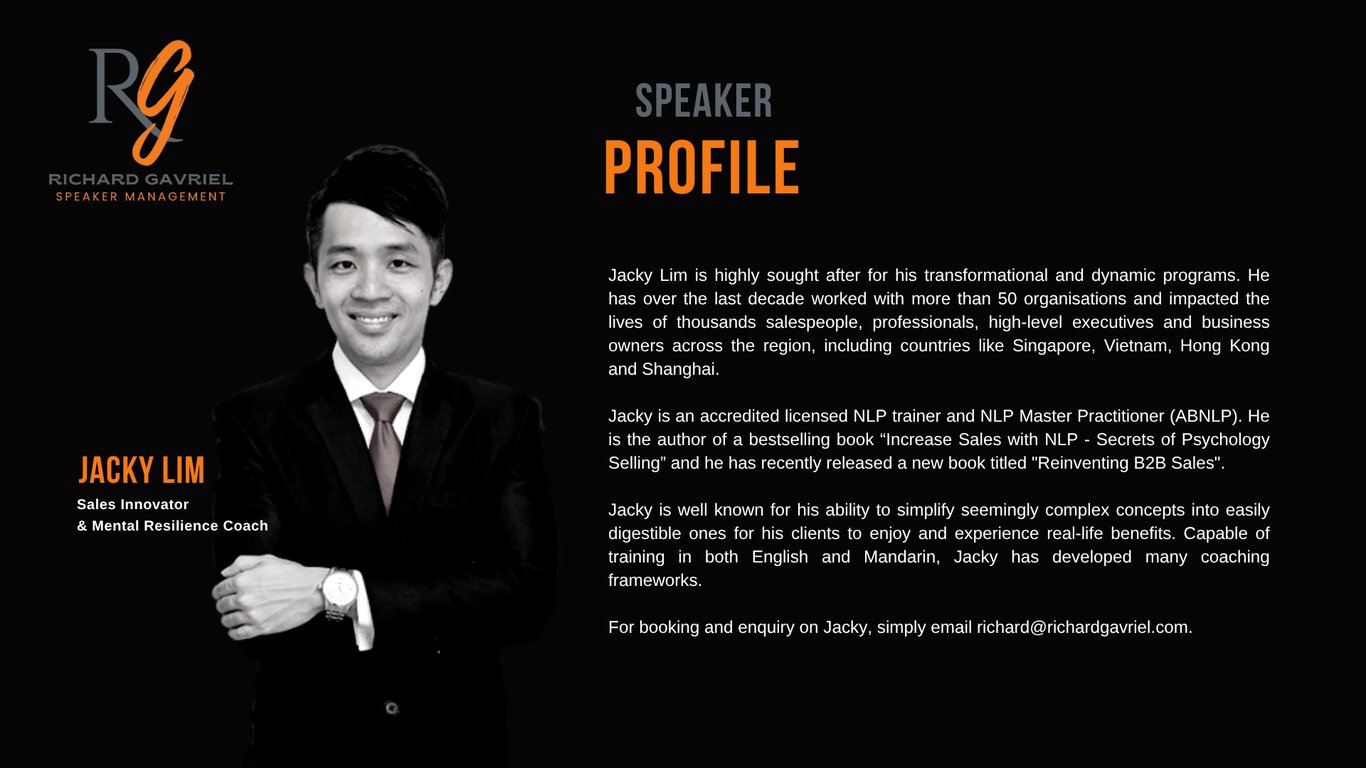 Speaker Profile: Jacky Lim
