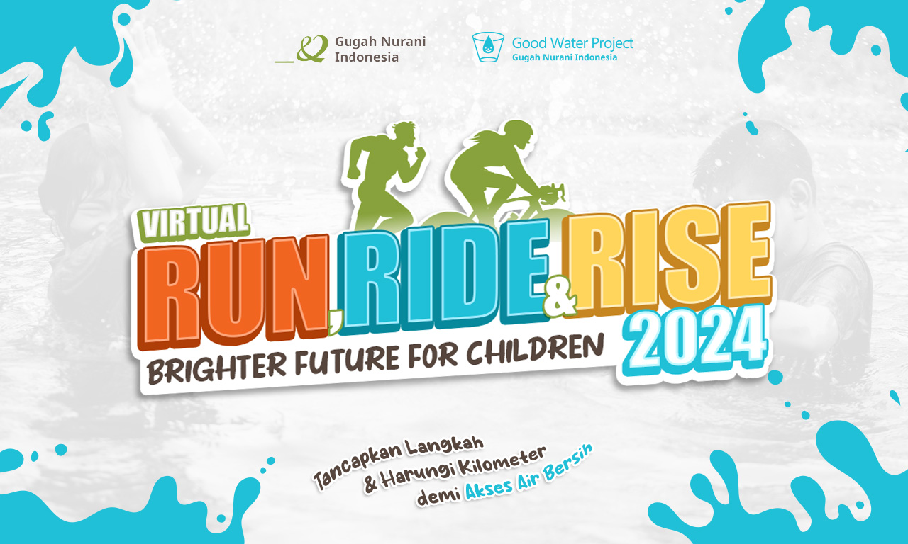 YAYASAN GUGAH NURANI INDONESIA SUKSES MENGGELAR ACARA OLAHRAGA VIRTUAL: RUN, RIDE, AND RISE 2024