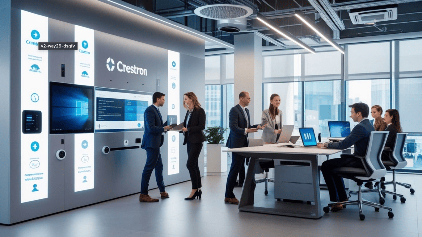 Smart Office - MLV Teknologi - Crestron