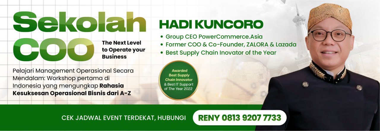Sekolah COO X Hadi Kuncoro, Bisnishack