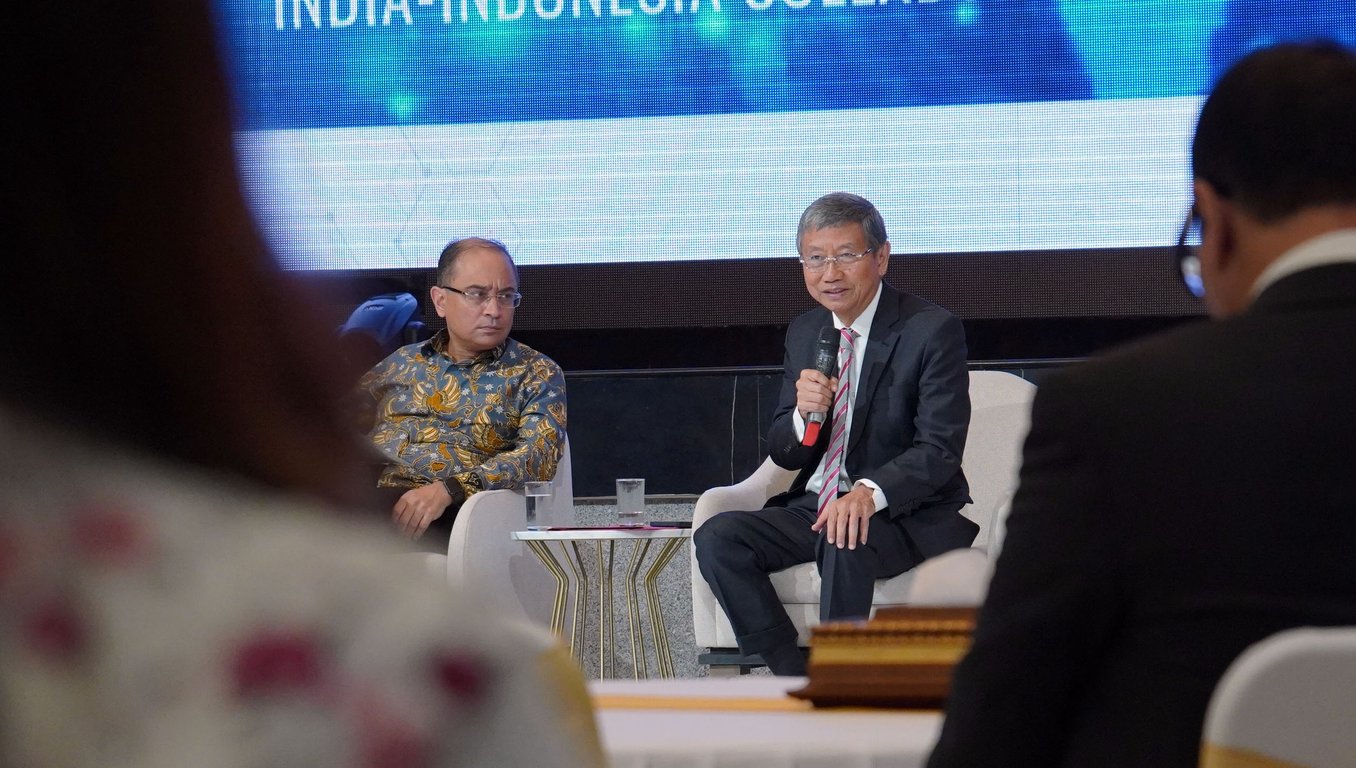 S.D. Darmono, Pendiri dan Chairman PT Jababeka Tbk Foto: India NewsDesk/Rafi Fadhilah