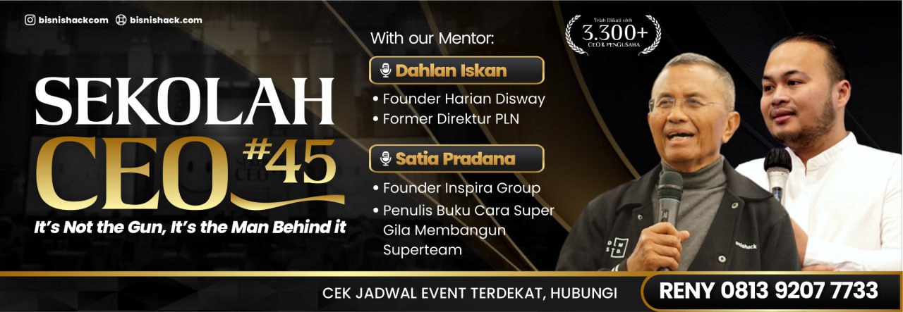 Sekolah CEO X Dahlan Iskan, Satia Pradana