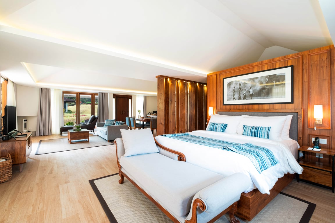 Buyan Mountain Villa menawarkan kenyamanan dengan pemandangan alam sekitar.