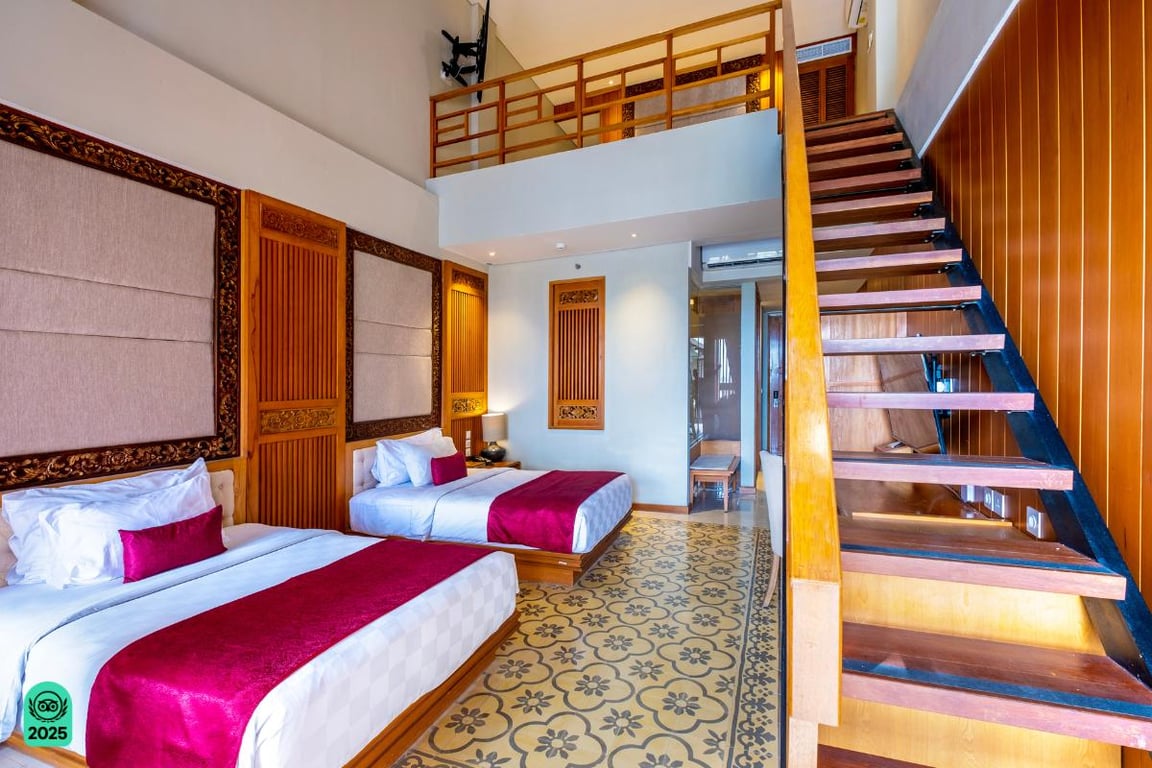Duplex Family Suite at Swarga Suites Bali Berawa, Marclan Collection