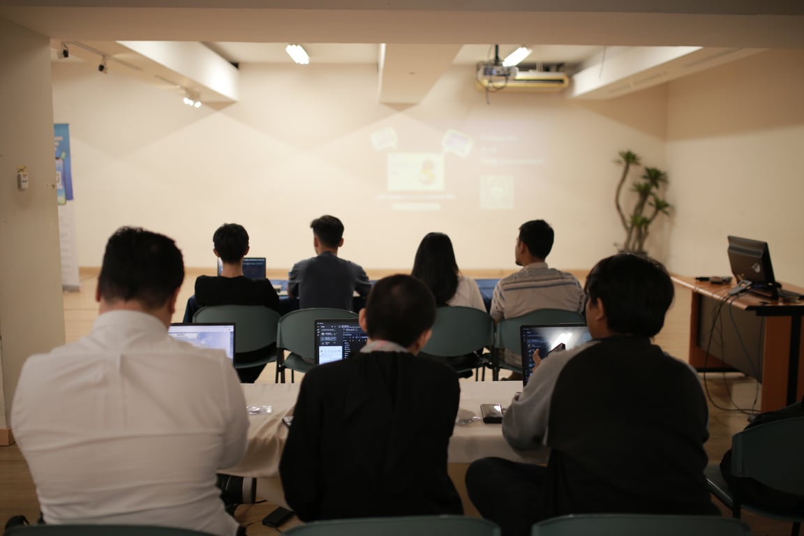 <i>Dok. Bittime - Seminar dan workshop Block-Ed Tech Day.</i>