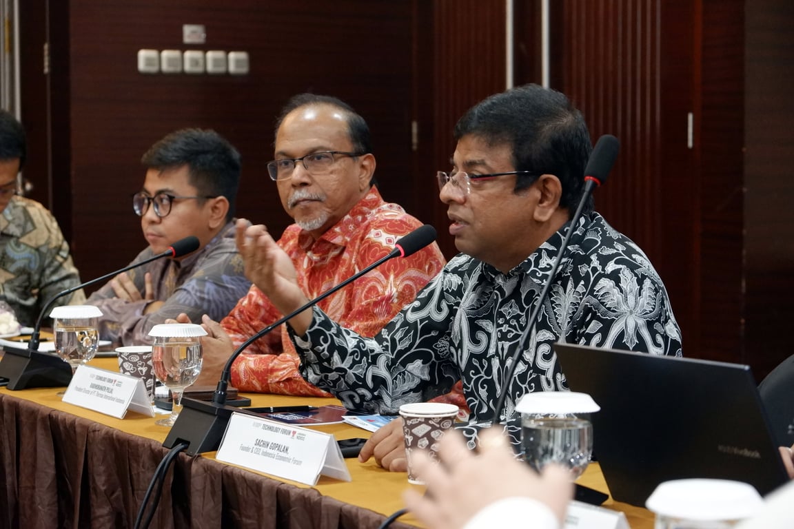 Sachin Gopalan, Founder & CEO, Indonesia Economic Forum<br>Foto: Indonesia Economic Forum/Rafi Fadhilah