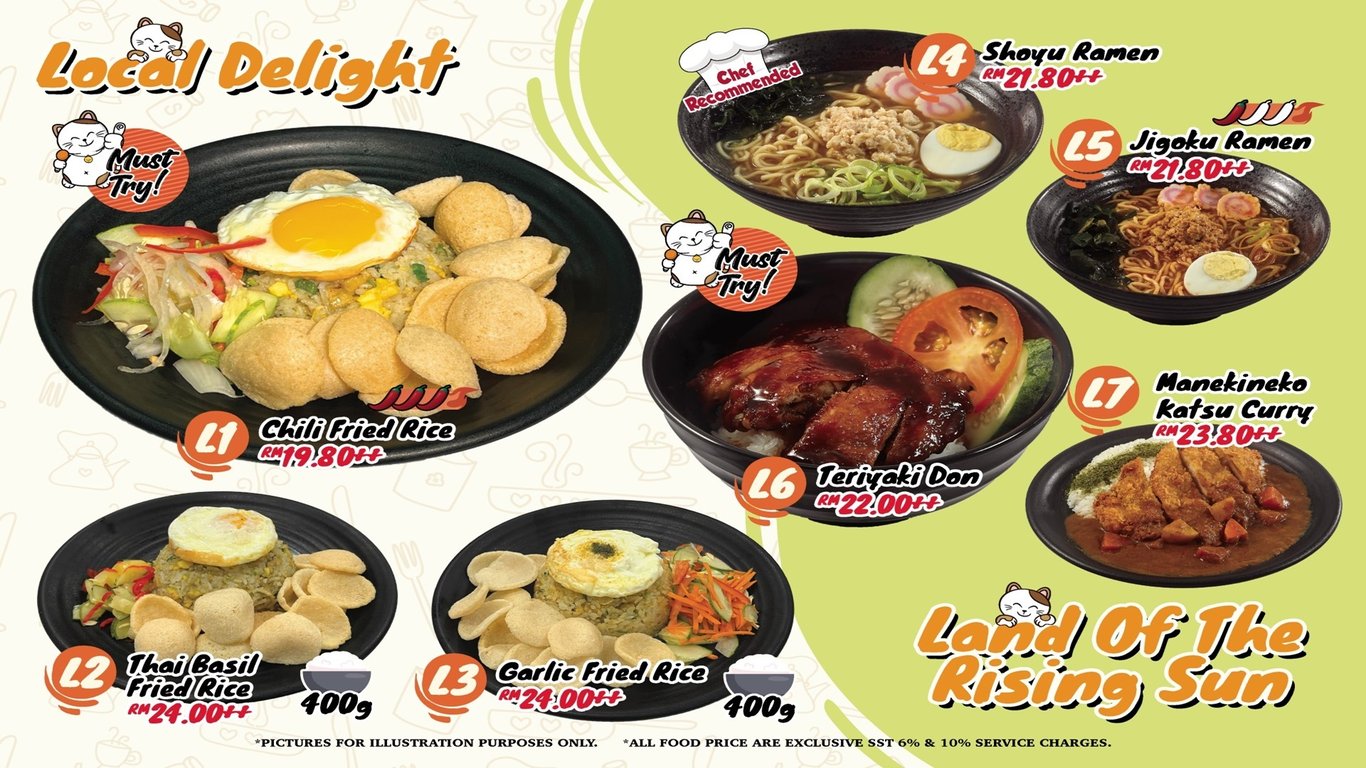 Local and Japanese delight
