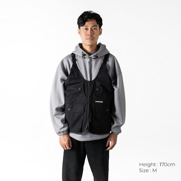 Bodypack Aventura Tote Vest Outfit Liburan