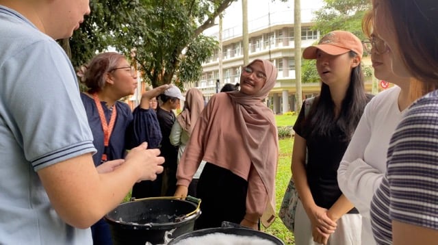 WateryNation berkolaborasi dengan AIESEC Universitas Indonesia dalam Global Volunteering yang dihadiri oleh lebih dari 5 negara (Sumber: Dok. WateryNation)