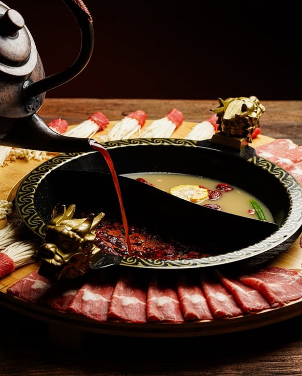Menu di Chong Qing Hotpot