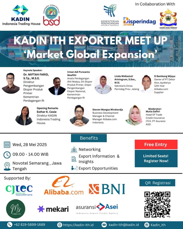 E-flyer Event Exporter Meet Up Jawa Tengah