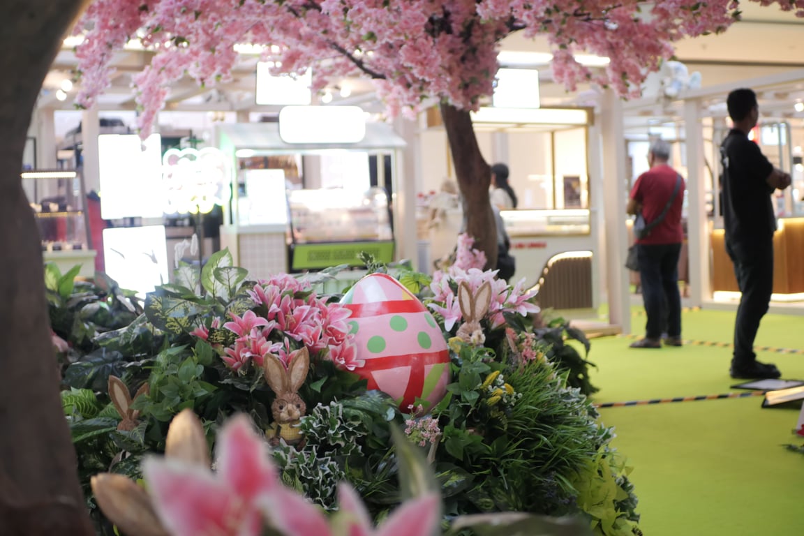 Dekorasi unik Kikio Easter