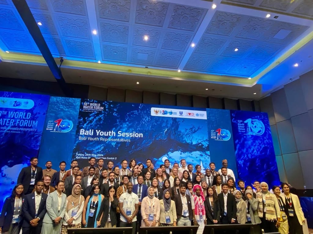Annisa Edi Setiyani mewakili WateryNation di World Water Forum 2024 (Sumber: Dok. Instagram/Annisa Edi Setiyani)